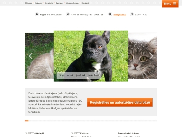Livet veterinārā klīnika, Līvānu veterinārais serviss, SIA