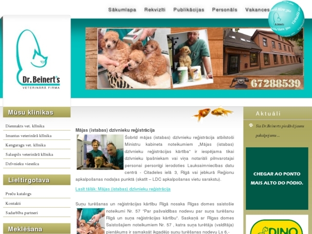 Dr. Beinerts, diennakts veterinārā klīnika, SIA